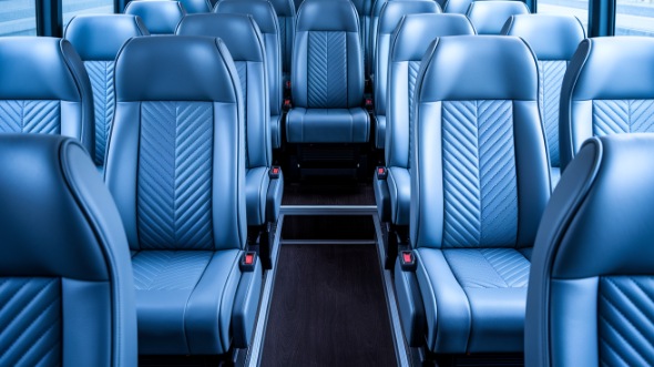 davenport 15 passenger minibus interior
