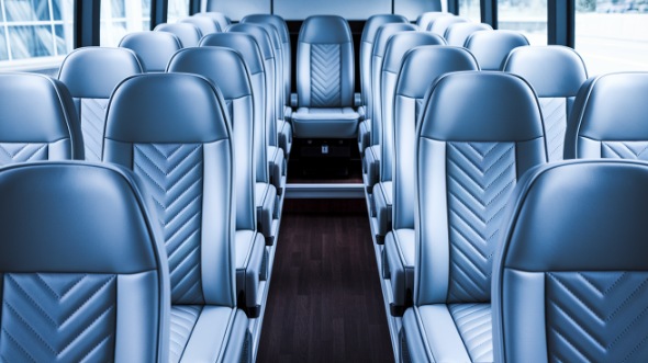 davenport 18 passenger minibus interior