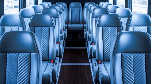 davenport 20 passenger minibus interior