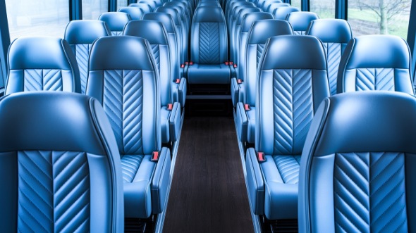 davenport 25 passenger minibus interior