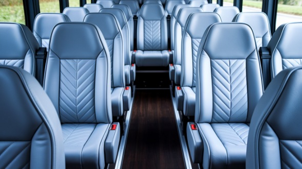 davenport 30 passenger minibus interior