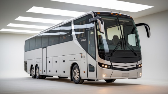 davenport 54 passenger charter bus