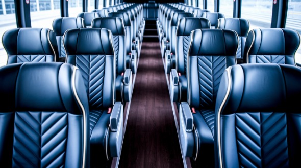 davenport 56 passenger charter bus rental