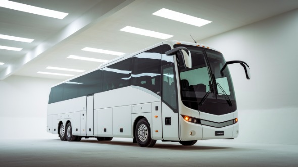 davenport 56 passenger charter bus
